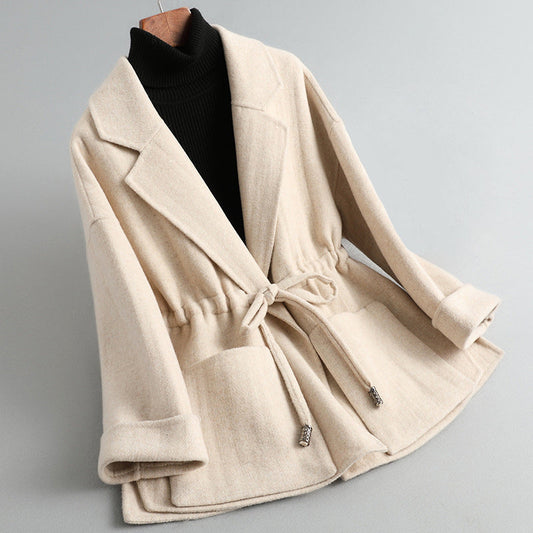 Emilie Partout Luxurious Wool Coat