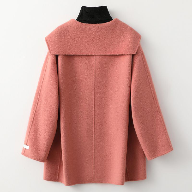 Emilie Partout Minimalist Wool Coat