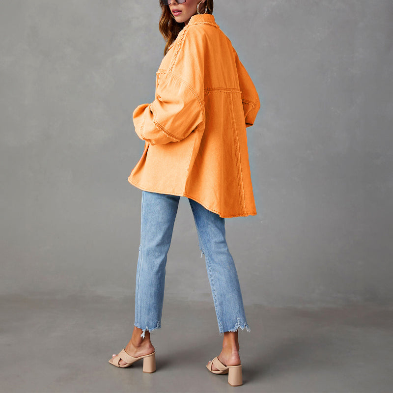 Emilie Partout Oversized Denim Jacket