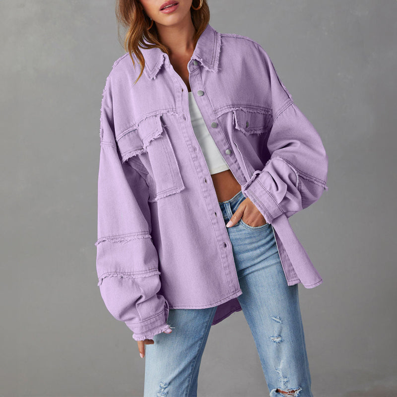 Emilie Partout Oversized Denim Jacket