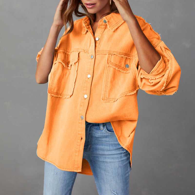 Emilie Partout Oversized Denim Jacket