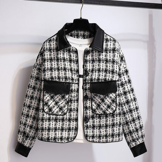 Emilie Partout Plaid Beauty Jacket