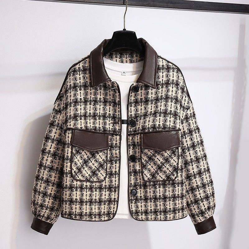 Emilie Partout Plaid Beauty Jacket