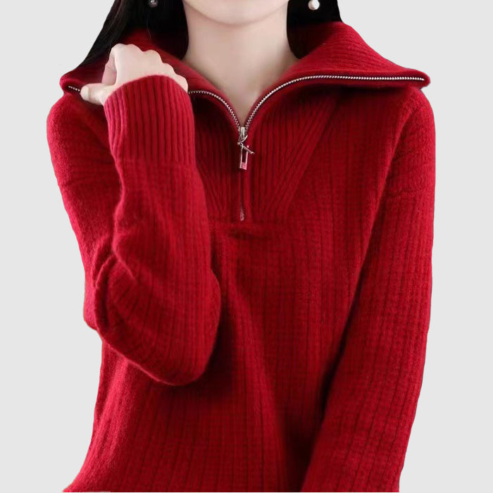 Emilie Partout Plush Elegance Sweater