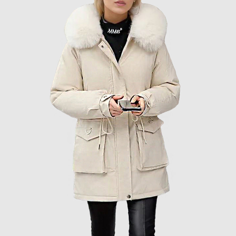 Emilie Partout Plush Hooded Jacket