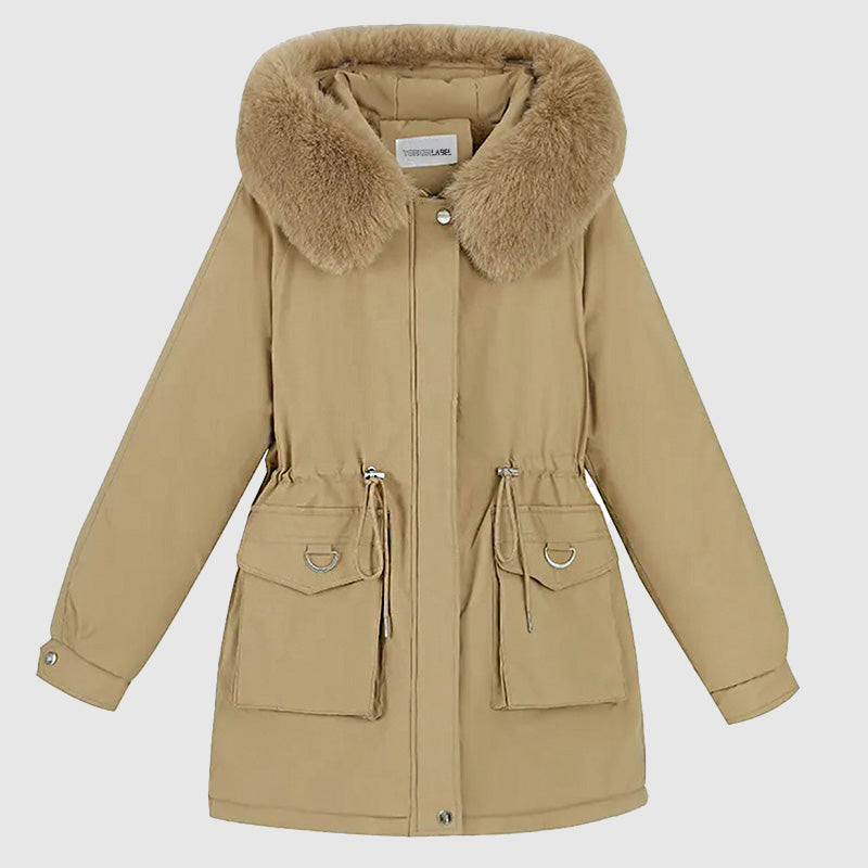 Emilie Partout Plush Hooded Jacket