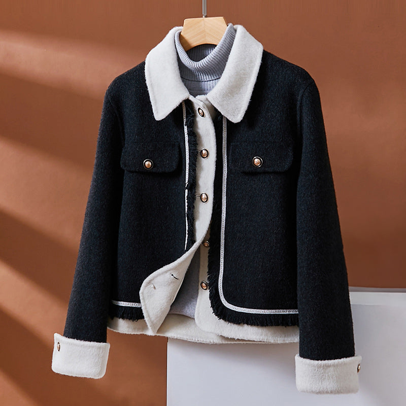 Emilie Partout Short Woolen Coat