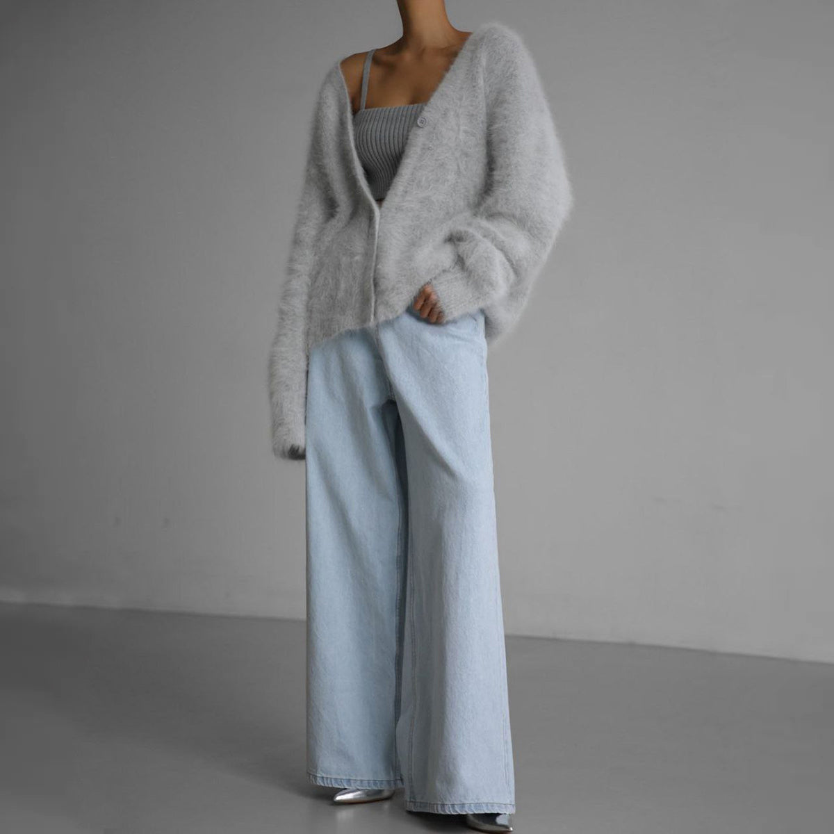 Emilie Partout Soft Whisper Cardigan