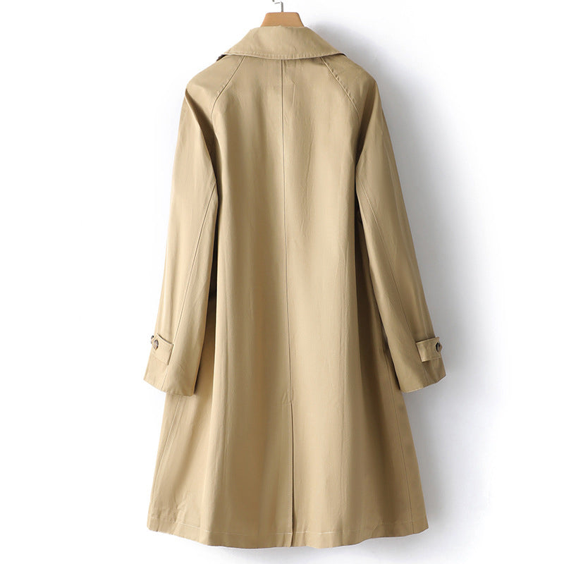 Emilie Partout Windbreaker Long Coat