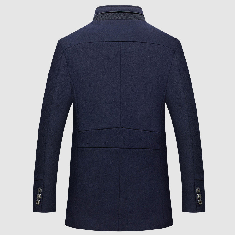 Martic Blanc Business Wool Coat