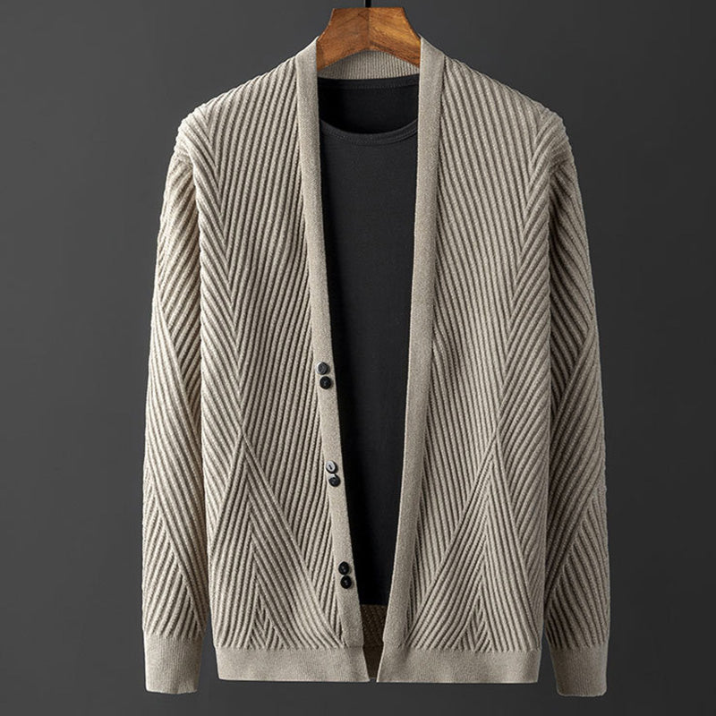 Martin Blanc Angular Elegance Cardigan