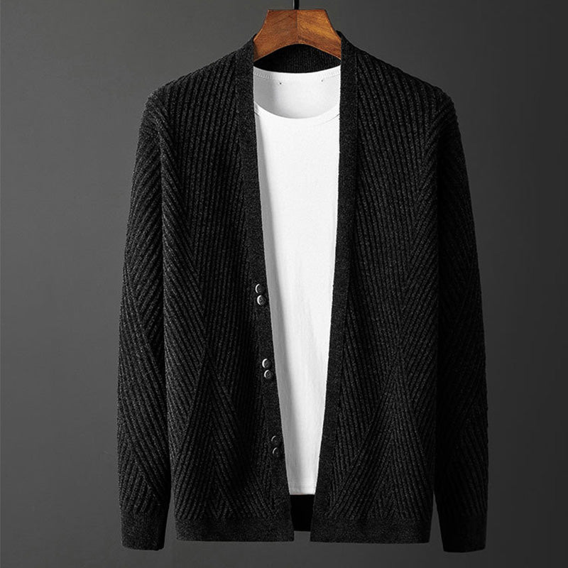 Martin Blanc Angular Elegance Cardigan