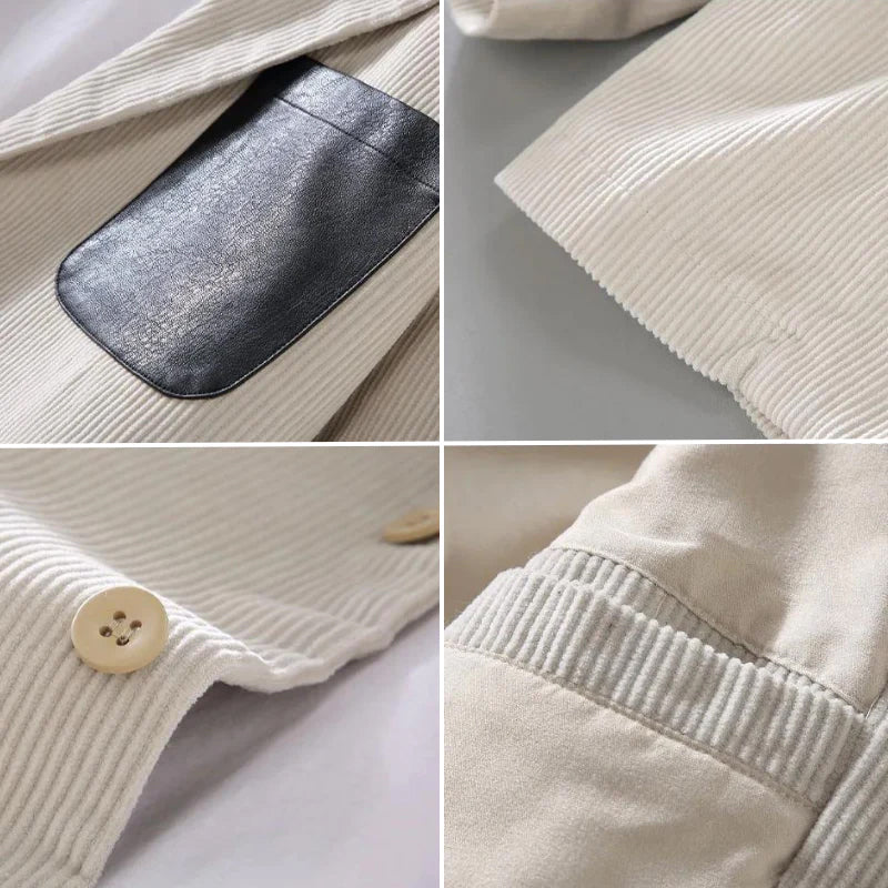 Martin Blanc Corduroy Elegance Jacket