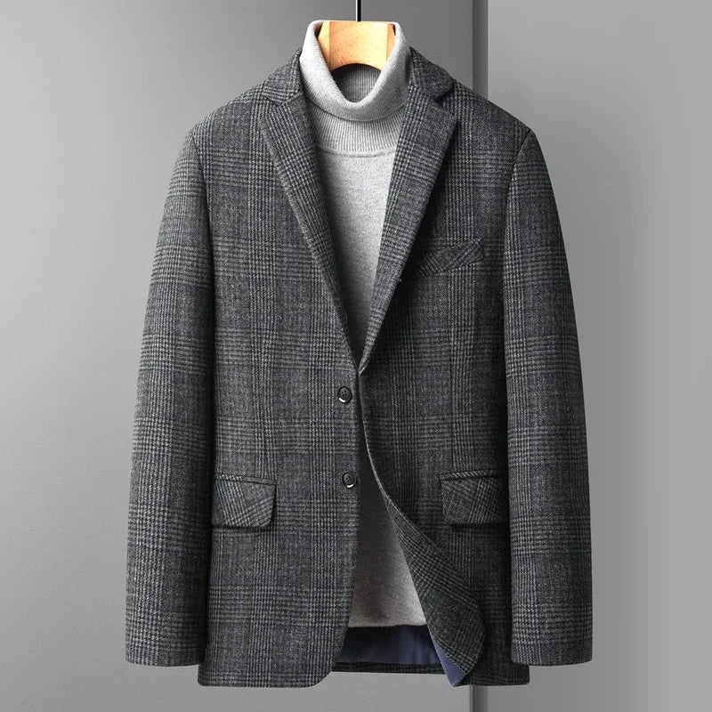 Martin Blanc Executive Wool Coat