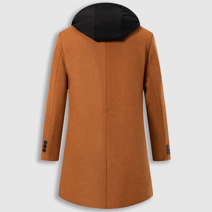 Martin Blanc Hooded Elegance Coat