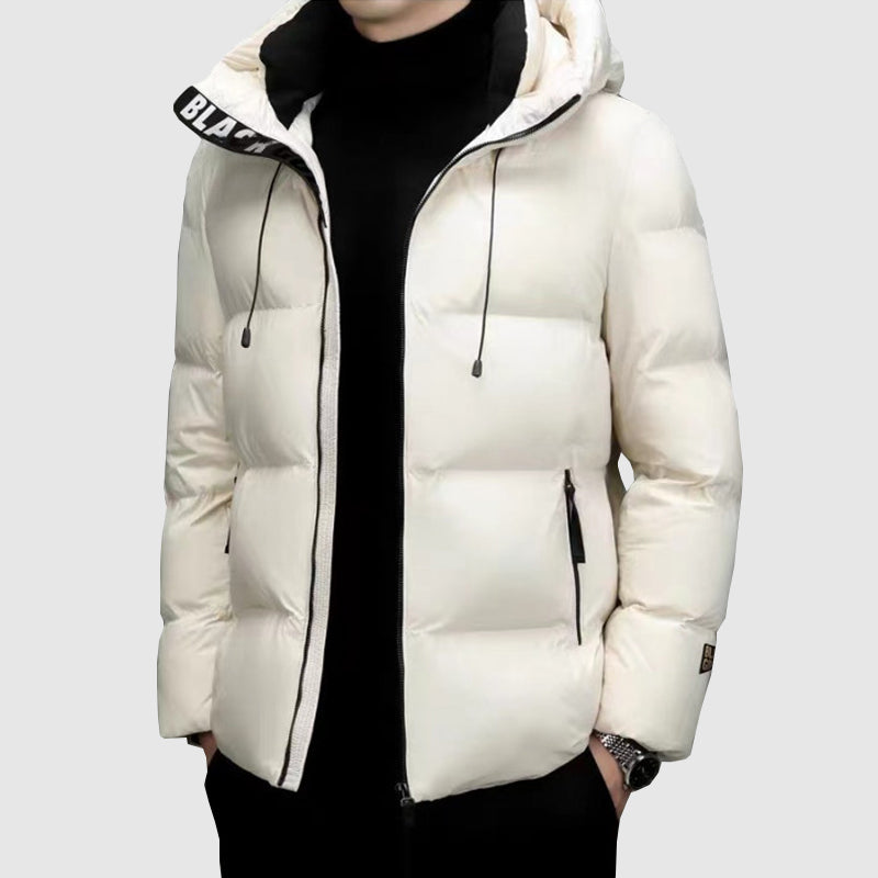 Martin Blanc Hooded Puffer Jacket