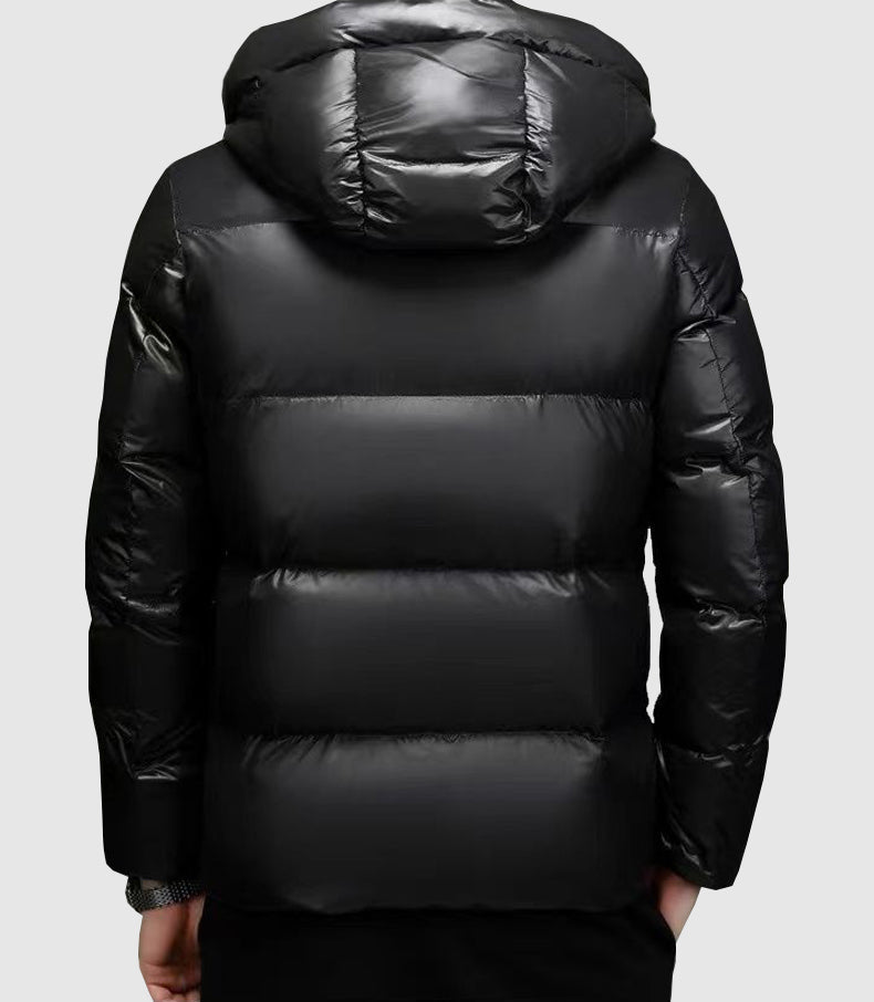 Martin Blanc Hooded Puffer Jacket