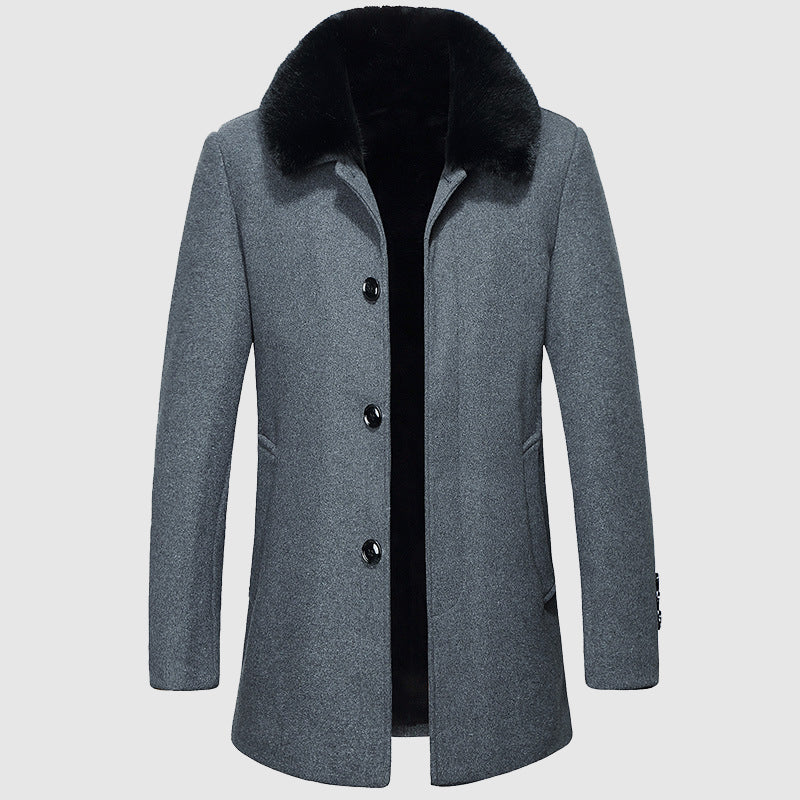 Martin Blanc Refined Winter Wool Coat