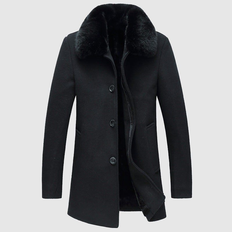 Martin Blanc Refined Winter Wool Coat