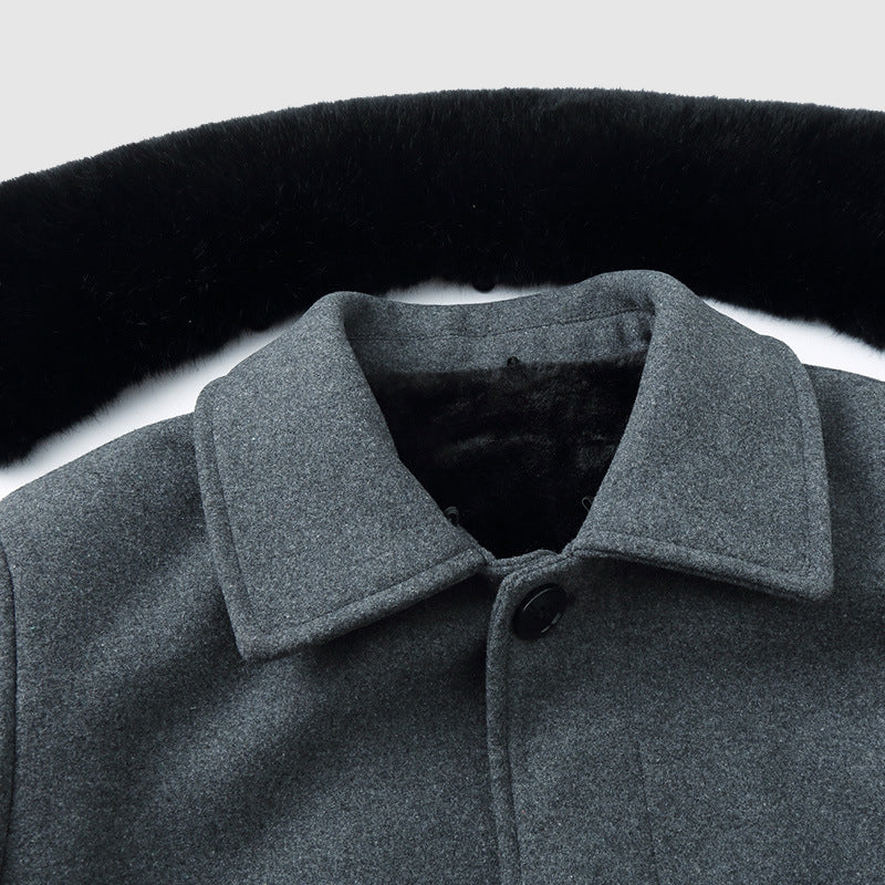 Martin Blanc Refined Winter Wool Coat