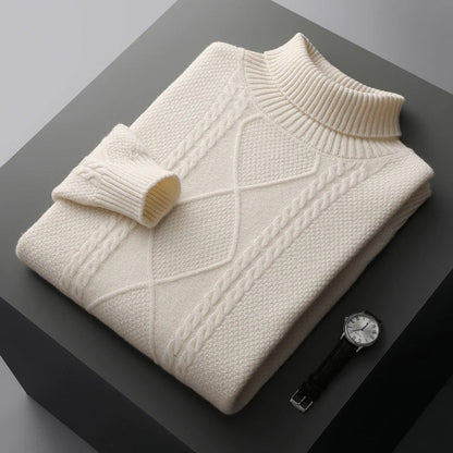 Martin Blanc Zephyr Turtleneck Sweater