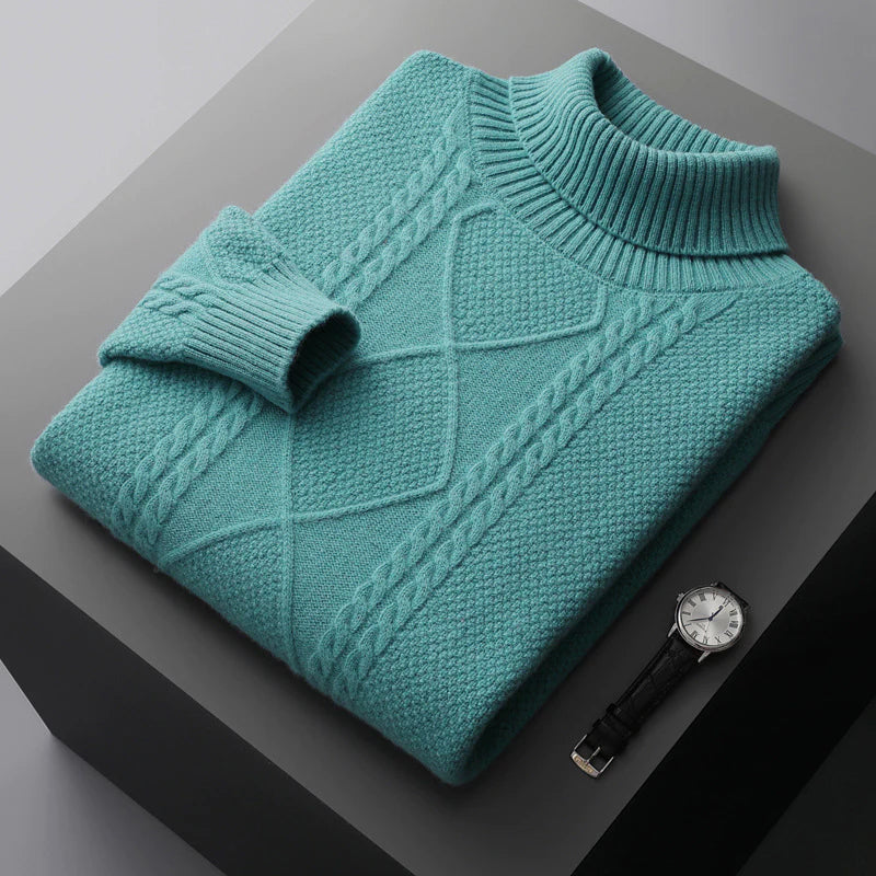 Martin Blanc Zephyr Turtleneck Sweater