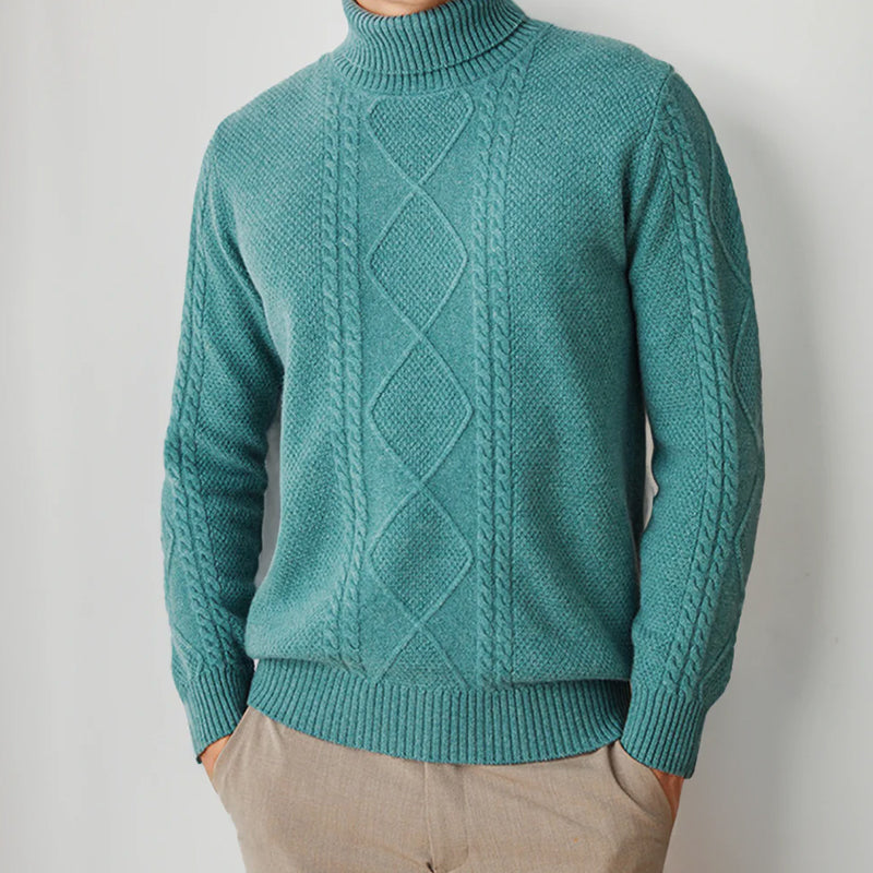 Martin Blanc Zephyr Turtleneck Sweater