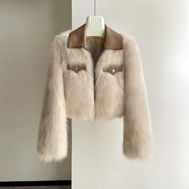 Monique Fluffy Fur Short Jacket