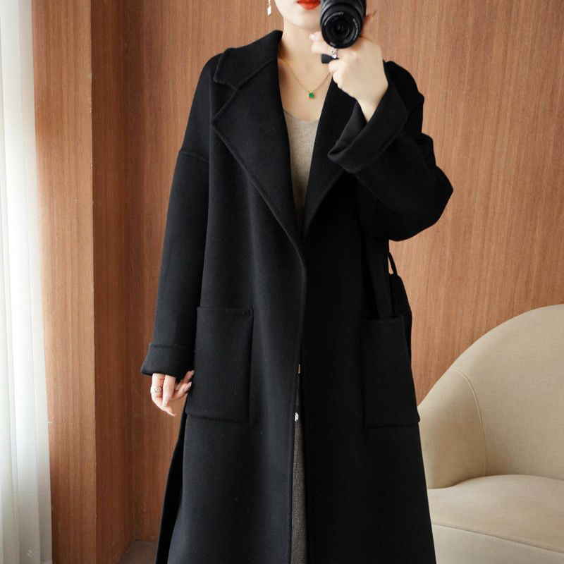 Nordic Style Pure Wool Coat