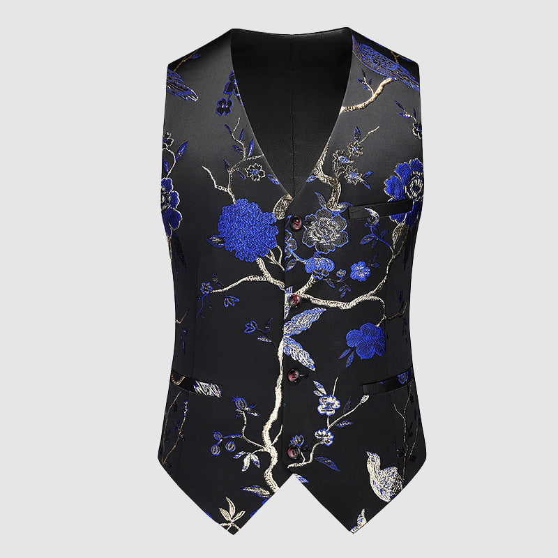 Regal Blossom Formal Vest