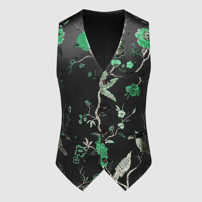 Regal Blossom Formal Vest